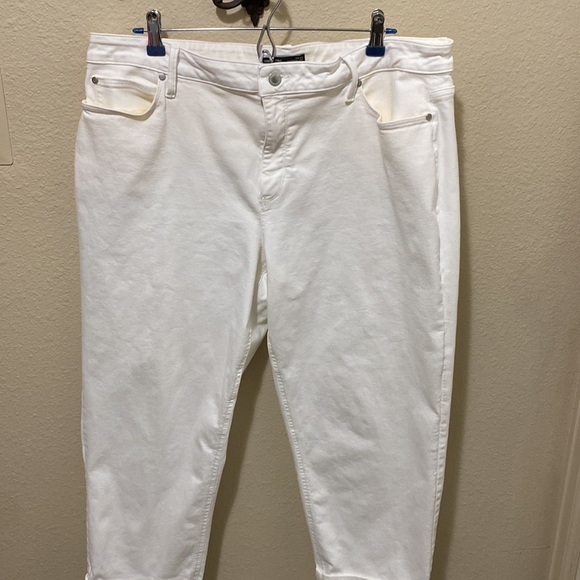 White Cropped Jeans - simply Vera - Picture 3 of 4
